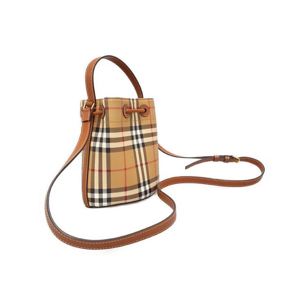 Burberry Check Bucket Bag Shoulder - Picture 2 of 9